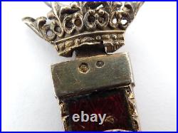 Original Spanish WWII Era Sterling Order of Military Merit Cross Red Distinction