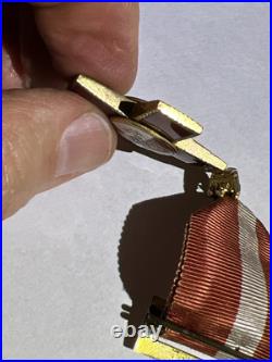 Original Spanish WWII Era Sterling Order of Military Merit Cross Red Distinction