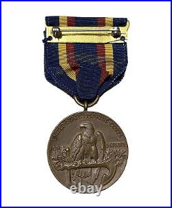 Original U. S. M. C. Marine Corps Yangtze Service Medal 1940's NO Rim Number