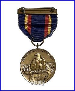Original U. S. M. C. Marine Corps Yangtze Service Medal Rim Numbered No. 5936