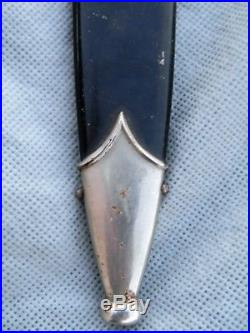 Original Vet Acquired German WWII Black Dagger Scabbard
