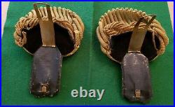 Original WW1 US Navy Lieutenant Line Officer Formal Dress Epaulettes EXCELLENT
