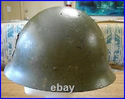 Original WW1 WW2 Thailand Siam (Japanese) Adrian Helmet with Liner