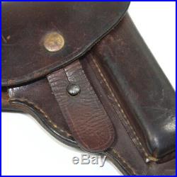 Original WW2 CZ27 pistol holster WaA proof marked 1941 dated