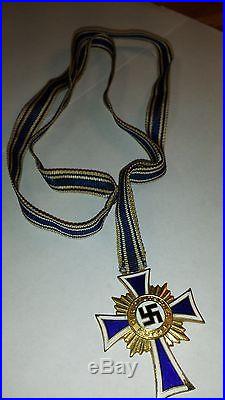 Original WWII Cross of Honor Mutter Der Deutschen German Mothers Medal. 1938