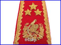 Original WWII Guatemalan Army General of Division Shoulder Board Boxed NS Meyer