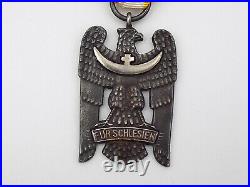 Original Weimar Republic German Friekorps Silesian Eagle 2nd Class Medal