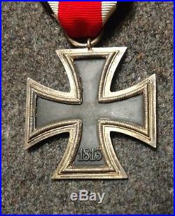 Original World War WW II 2 German Iron Cross 2nd Second Class Medal 1813-1939