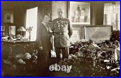 Original Ww1 German General Erich Ludendorff (freikorps) Photo Postcard Rppc