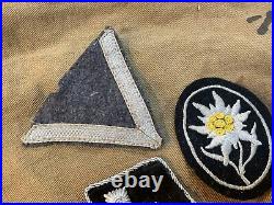 Original Wwii Or Prior German Mountain Troops Patch Lot
