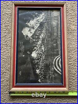 Original photo framed West Point cadets Class of 1920 United States Military