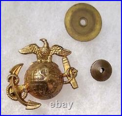 P1892 USMC Marine EGA Enlisted Pin Badge NS Meyers ACID TEST D Snyder Collection