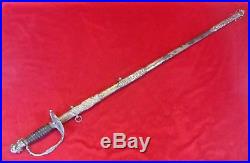 PATRIOTIC ORDER SONS OF AMERICA SWORD WASHINGTON (HORSTMANN blade)