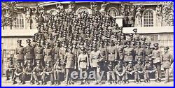 POST-WW1 GERMAN REICHSWEHR at SANSSOUCI PALACE POTSDAM GERM. PHOTO POSTCARD RPPC