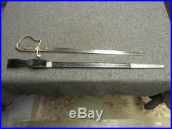 Pre Wwii German Police Sidearm Sword-saxon Leipzig Unit Marked-original