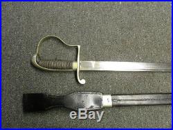 Pre Wwii German Police Sidearm Sword-saxon Leipzig Unit Marked-original