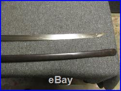 PRE WWII JAPANESE ARMY TYPE 32 SWORD With MATCHING NUMBERED SCABBARD-EXCELLENT