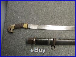 PRE WWII RUSSIAN MODEL 1927 CAVALRY SHASHKA SWORD With SCABBARD-1932 DATED