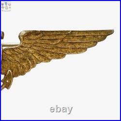 Pancraft 1920's-1930's Navy Aviator Wings Insignia 2-3/4 Size Pilot Badge #54