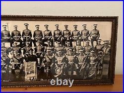 Panoramic Photo (Gibson) His Majesty's Coldstream Guard Band 1926 Tour Of Canada