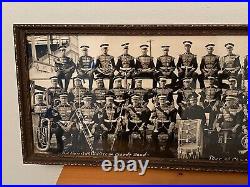 Panoramic Photo (Gibson) His Majesty's Coldstream Guard Band 1926 Tour Of Canada