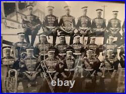 Panoramic Photo (Gibson) His Majesty's Coldstream Guard Band 1926 Tour Of Canada