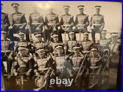 Panoramic Photo (Gibson) His Majesty's Coldstream Guard Band 1926 Tour Of Canada