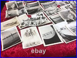 Personal Photo Lot USS NEW MEXICO SHIP BB-40 Circa 1922-23 70 SNAPSHOTS Plus