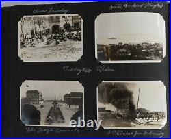 Photo Album USS CANOPUS 1932 China & Philippines Asiatic Fleet Shangai Bombing