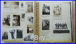 Photo Album WW1 WW2 & Korea c 1919 1940s with Bombardier Squad ++ WWI WWII