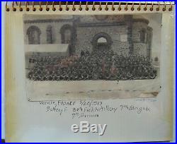 Photo Album WW1 WW2 & Korea c 1919 1940s with Bombardier Squad ++ WWI WWII