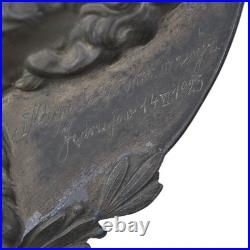 Poland Bronze Relief Plaque of Prince Józef Poniatowski, 1925 Dedication