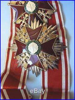 Poland Order Of St Stanislaw (stanislaus) Association, Grand Cross Set, 2001