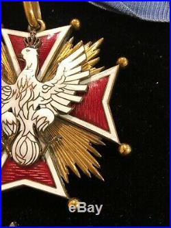 Poland, Republic, Order Of The White Eagle Knight Grand Cross Set Of Insignia