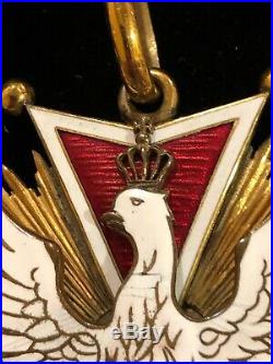 Poland, Republic, Order Of The White Eagle Knight Grand Cross Set Of Insignia