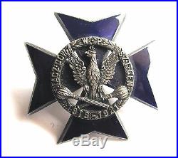 Poland polish badge General Staff of the Polish Army 1918-1921, numered