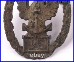 Polish Army Ring Poland WW2 WWII Eagle Navy stamp 1935 Gdynia Ship Anchor Coat
