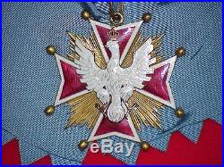 Polish Order of The White Eagle with Star of the Order RARE