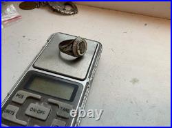 Polish Silver Ring Pilsudski 1930s Poland Western Europe