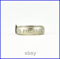 Polish patriotic ring POLSKIE LEGIONY 16. VIII 1914 Pilsudski legions Legiony