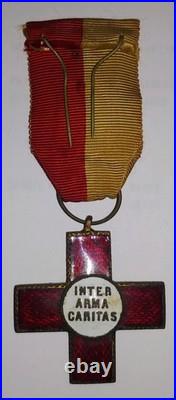 Portugal Red Cross Order & 1929 Dated Citation To Chinese Recipient Scarce