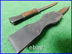 Portuguese M/937 Bayonet With Scabbard And Frog