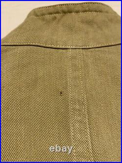 Post-WW1 issued USMC Pattern 1912 Summer cotton jacket ID'd with 1920s collar EGAs