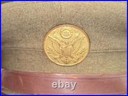 Post WWI US Army Enlisted Visored Cap Circa 1920's