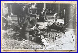 Post-ww1 German Freikorps Christmas Revolution Leftists Fighting Photo Postcard