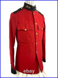 Pre WW2 Canadian 26th St John New Brunswick Fusiliers Officers Frock Coat Jacket
