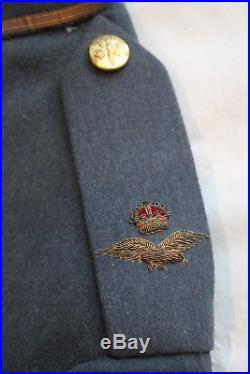 Pre WW2 Canadian RCAF 1924 Pattern Officers Doeskin Full Dress Uniform RARE