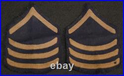 Pre-WW2 US Army Unauthorized Specialist Chevrons Pair Wool Rank Pair, Very Rare