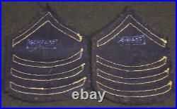 Pre-WW2 US Army Unauthorized Specialist Chevrons Pair Wool Rank Pair, Very Rare