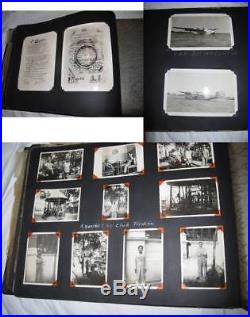 Pre WW2 USMC China Marine Philippines Photo & Scrap Album Shanghai Tientsin